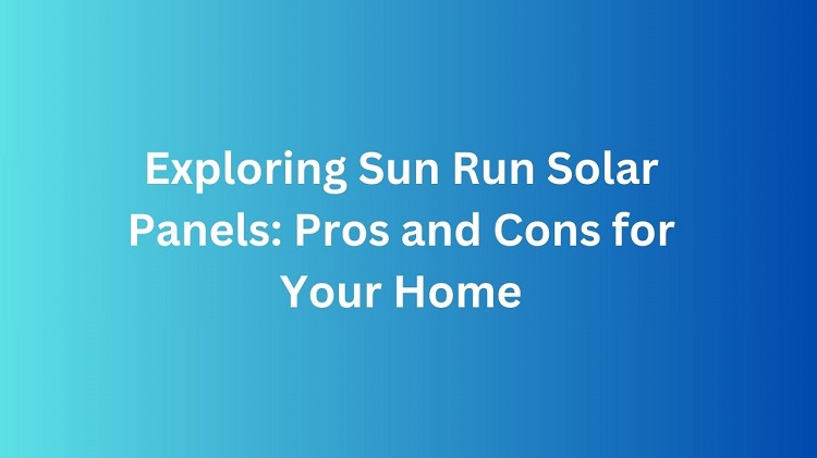 Sunrun Solar Panels Energy