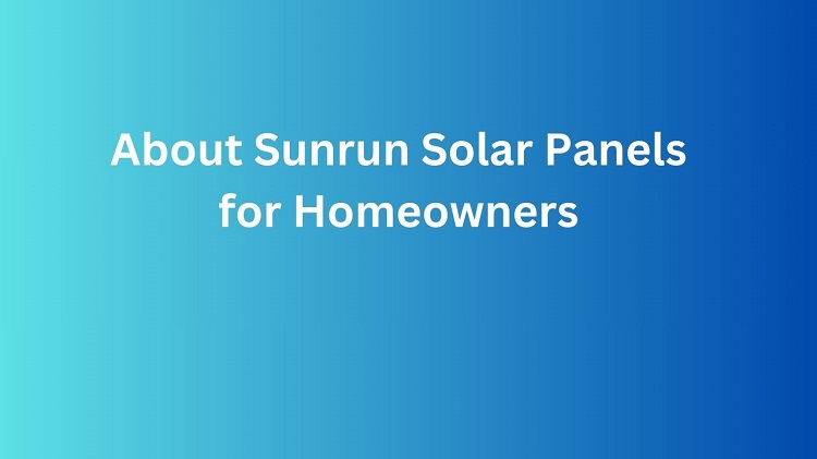 Sunrun Solar Panels