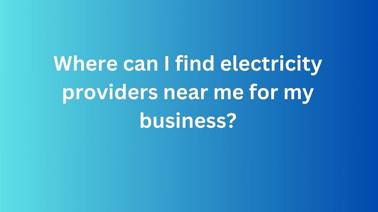 electricity providers near me