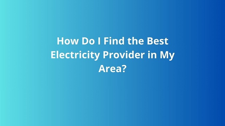 find electricity provider